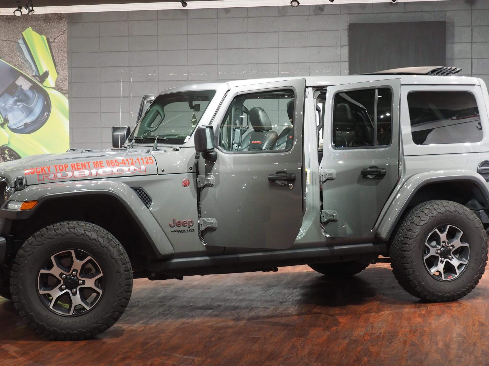 jeep rubicon rental in gatlinburg and pigeon forge